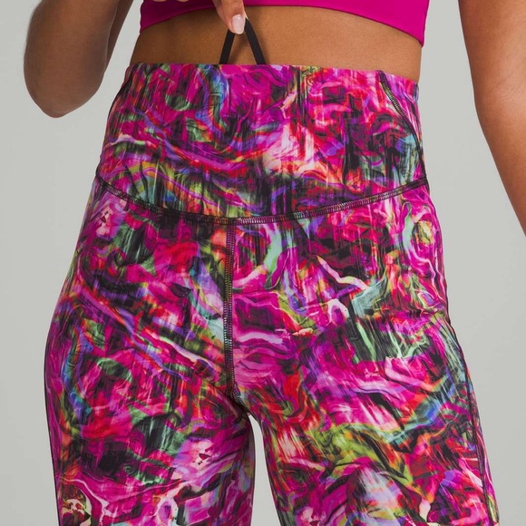 NWOT Lululemon Lulu Hyper Flow Base Pace High Rise Running Tights 25” SZ 0 - Picture 3 of 10